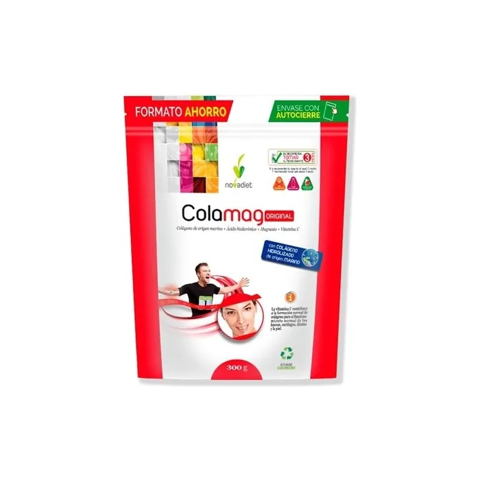 Novadiet Colamag Jar with Marine Origin Collagen, Hyaluronic Acid, and Magnesium