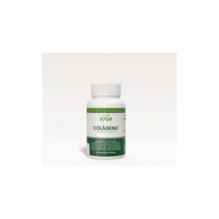 Sotya Collagen With Hyaluronic Acid 500mg 60 Capsules