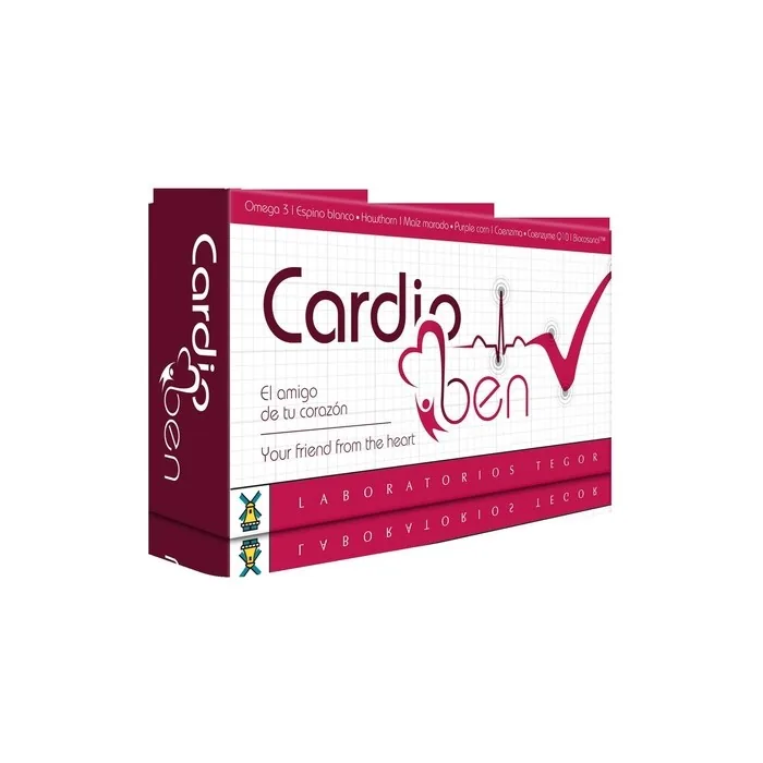Nutricosmetics - Tegor Cardioben 60 Caps
