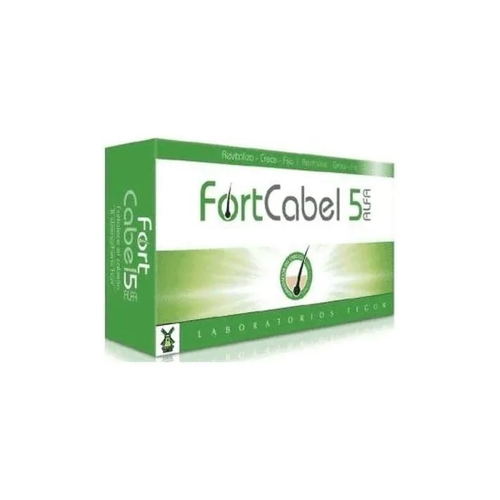 Nutricosmetics - Tegor Fortcabel 5 Alfa 60 Capsulas