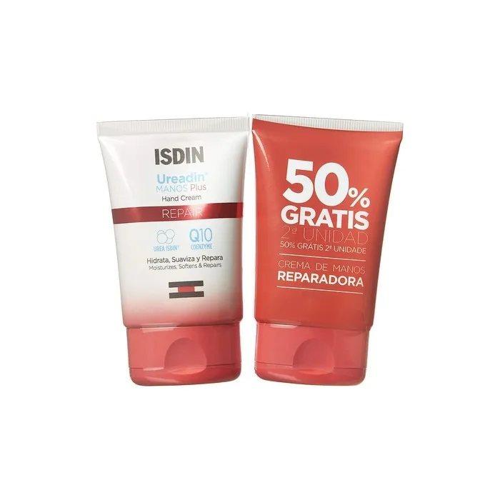 ISDIN Ureadin Manos Hand Repair Cream 50+50ml - Pack of 2