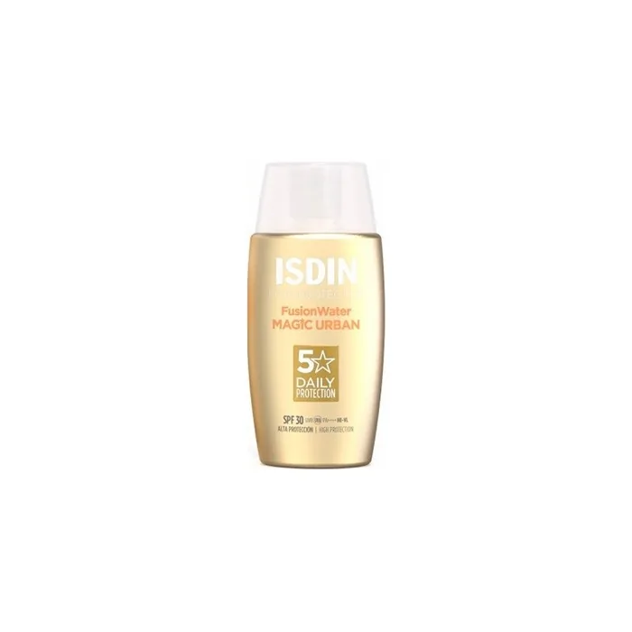 Isdin Fusion Water Magic Urban Spf 30 Facial Protector Size 50 Ml