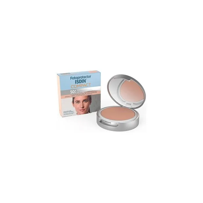 Isdin Photoprotector Compact Bronze Spf50+ 10g - High Protection Makeup