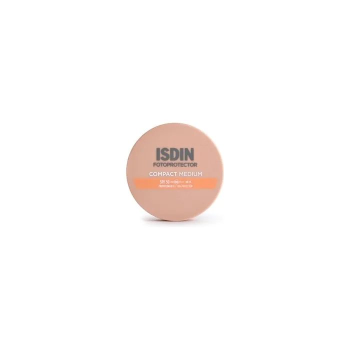 Isdin Fotoprotector Compact Medium Spf 50 10g - High Protection Sunscreen