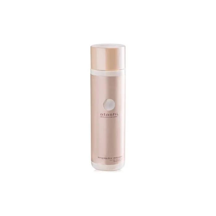 Atashi Firmness & Brightness Micellar Cleansing Water with Edelweiss Eco-Extract, Vitamin C, and Glycolic Acid for All Skin Types 250ml