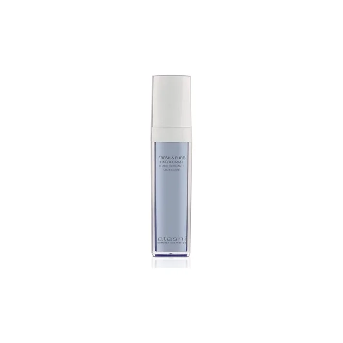 Atashi Fresh & Pure Day Hidramat Mattifying Moisturizing Facial Fluid with Lilac Flower 50ml