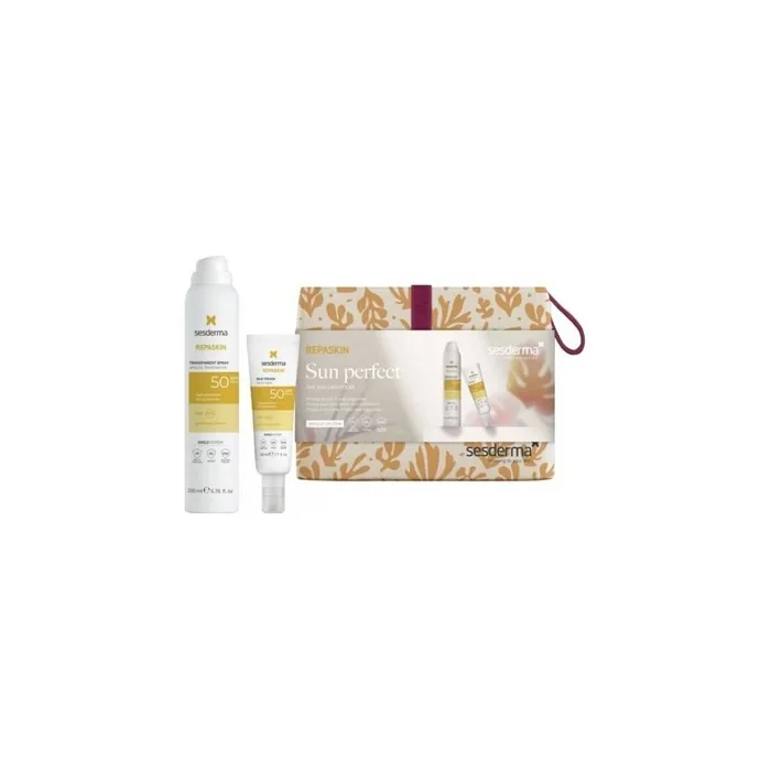 Sesderma Repaskin Transparent Aerosol Spf 50 Silk Touch Sunscreen - 200 Ml & 50 Ml