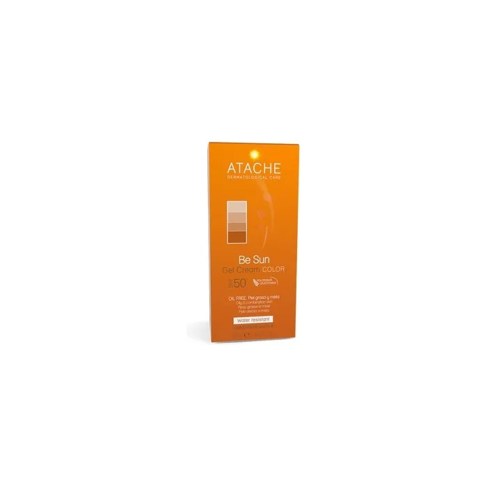 Atache Be Sun Gel Cream Color SPF50+ Water Resistant 50ml
