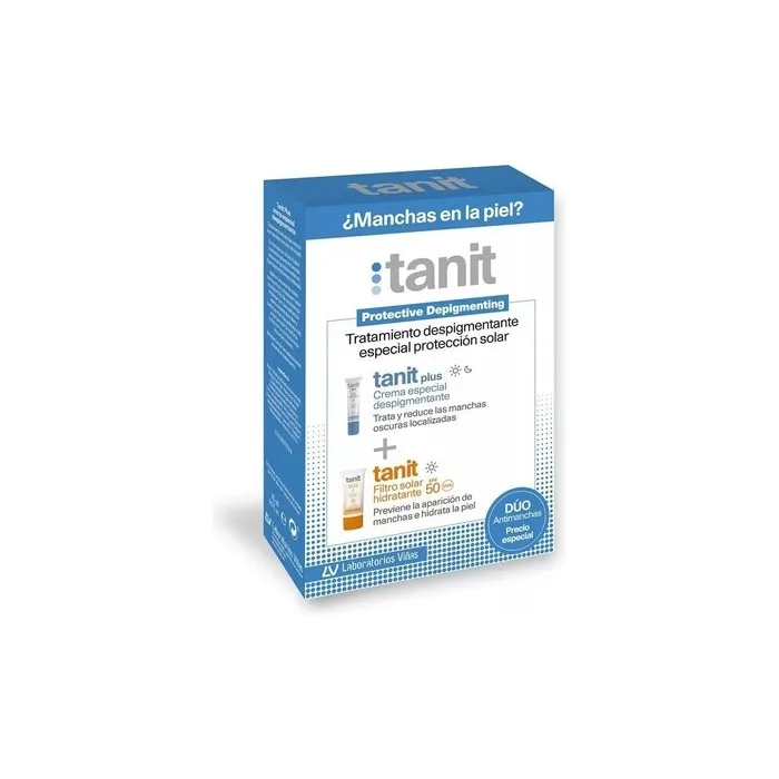 Tanit Plus Depigmenting Cream 15ml And Tanit Moisturizing Sunscreen Spf50 50ml