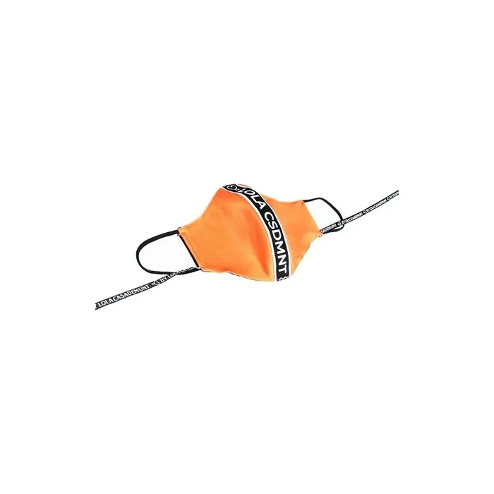 Lola Casademunt Orange Vertical Logo Mask