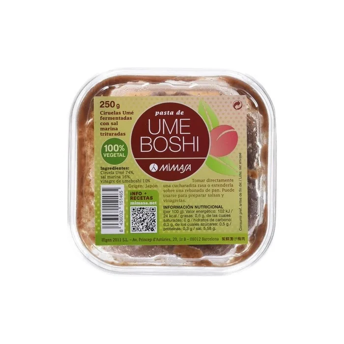 Nutricosmetics Mimasa Umeboshi Paste 250g