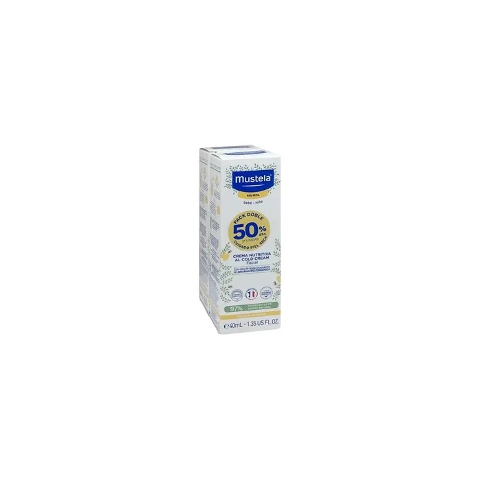 Mustela Mustela Cold Cream Facial Cream 2x40ml