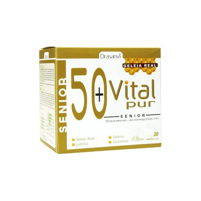Drasanvi VitalPur Senior 50+ 20 Vials x 15ml