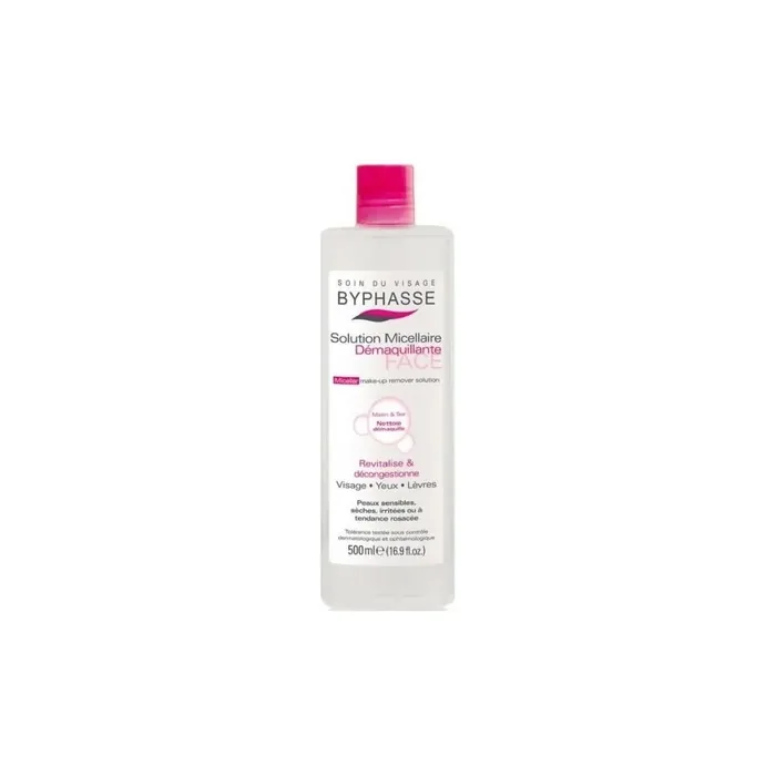 Byphasse Micellar Make Up Remover Solution Sensitive Skin 500ml