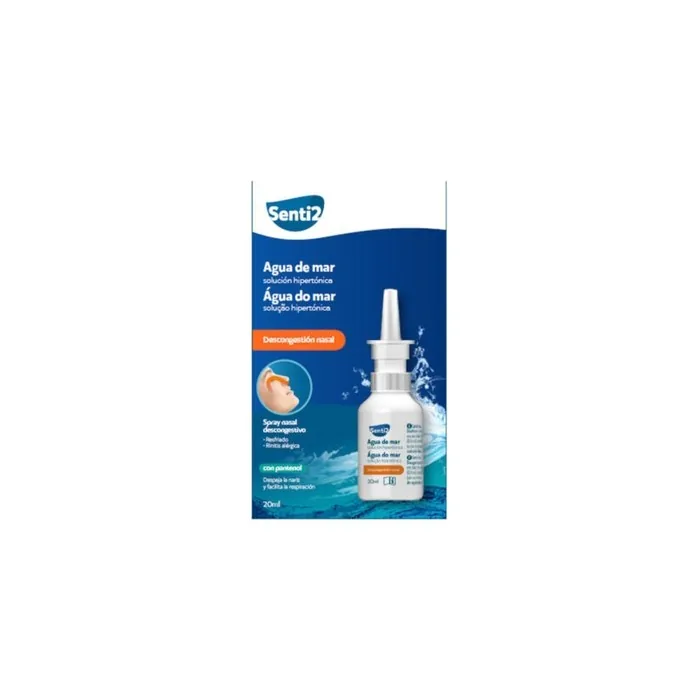 AGUA DE MAR Nasal Decongestant Hypertonic Solution Spray 20ml