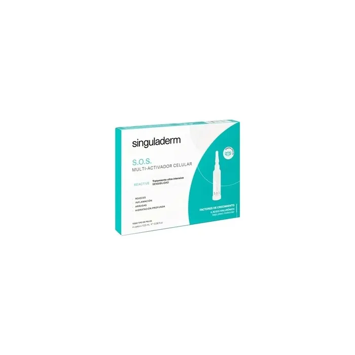 Singuladerm Singuladerm Sos Multicellular Activator Ultraintensive Sensitivity Treatment 4x105ml