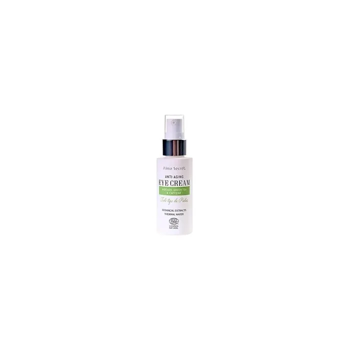 Alma Secret Antiaging Eye Cream With Avocado Green Tea And Botanical Caffeine
