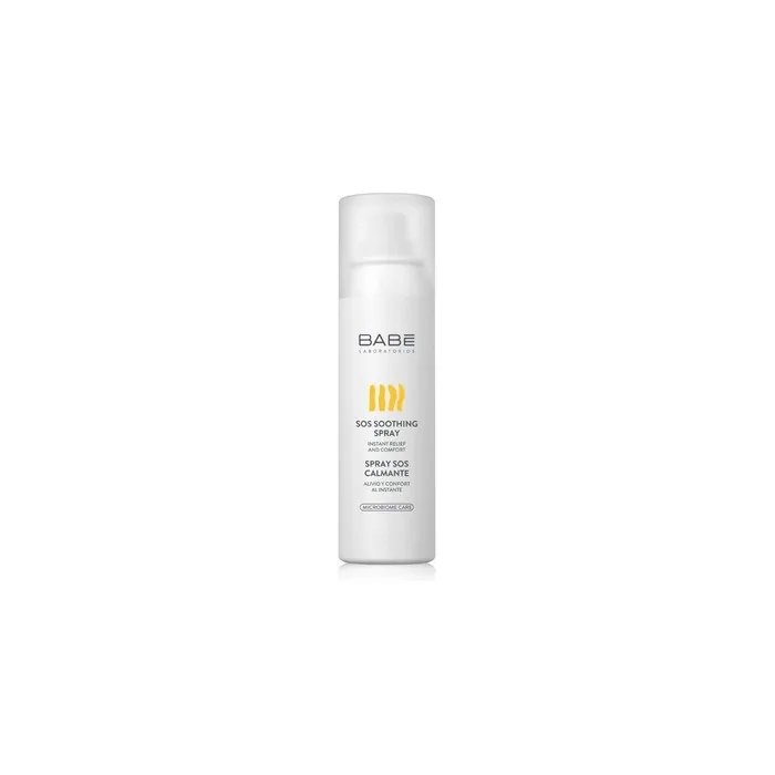 Laboratorios Babé Soothing SOS Spray 125ml - Calms Irritated and Atopic Skin with Leak-Proof Application