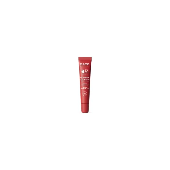 Lip & Cheek SPF 50 Red Photoprotector Balm - High Sun Protection