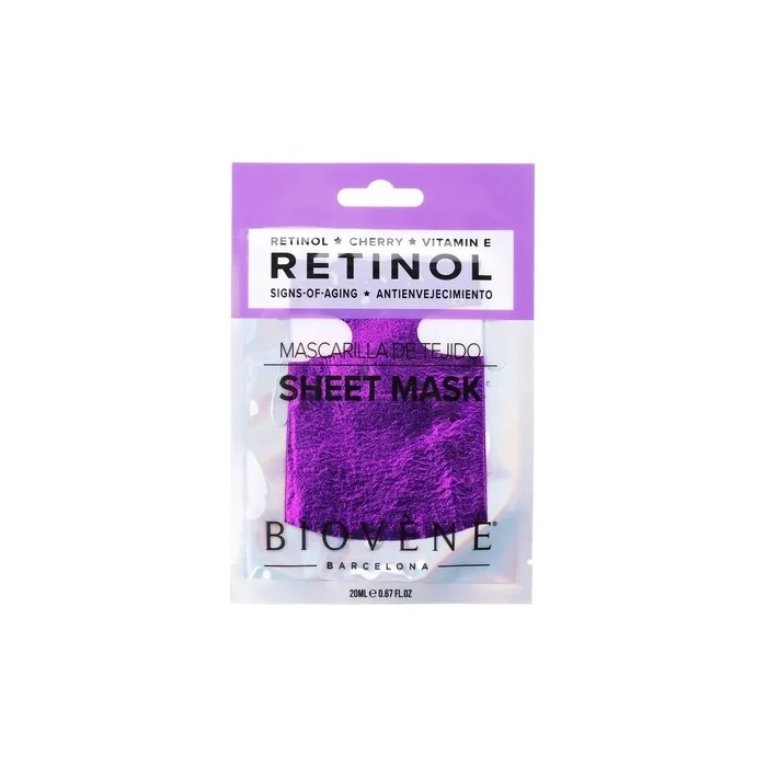 Biovene Sheet Mask With Retinol And Vitamin E