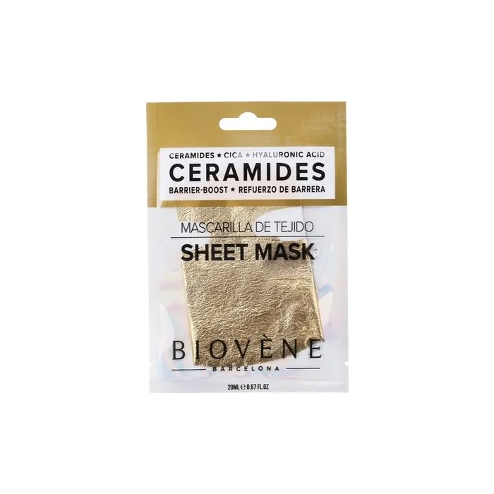 Biovene Sheet Mask With Ceramides, Cica, And Hyaluronic Acid - 1 Piece