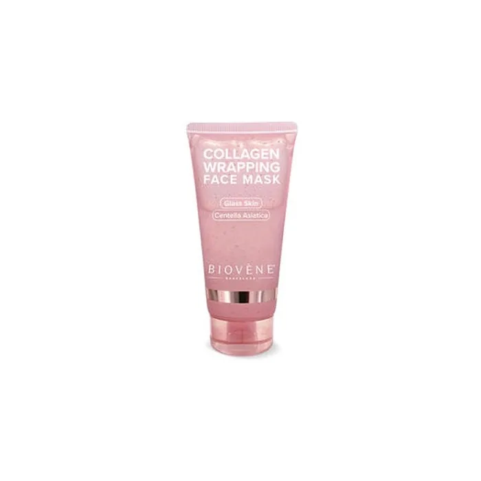 Biovène Barcelona Collagen Wrapping Face Mask 75ml - Peel-off Mask for Hydration and Skin Elasticity