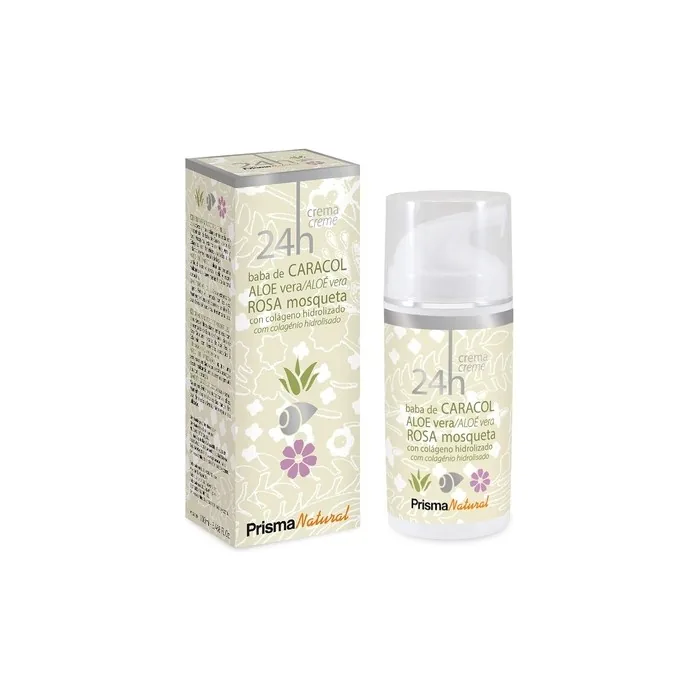 Snail Slime Cream With Aloe And Rosehip Spf 15 100ml