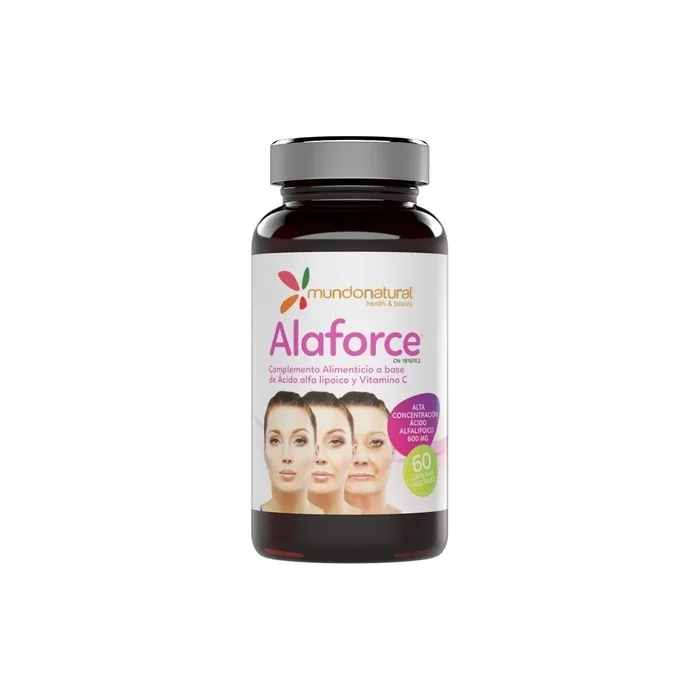 Nutricosmetics Mundo Natu Alaforce 600mg 60 Capsules