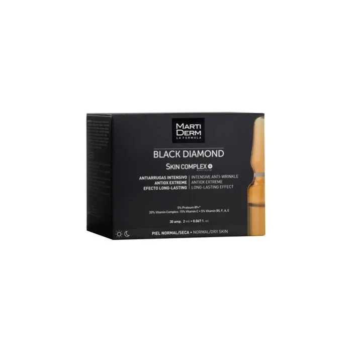 Martiderm Black Diamond Skin Complex Advanced 30 Vials Of 2ml