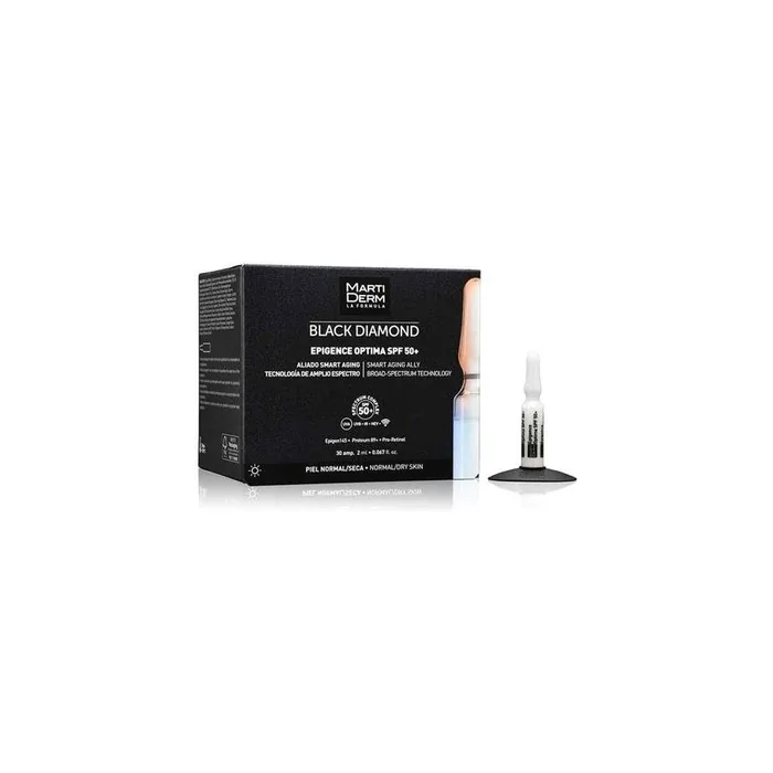 Martiderm Black Diamond Epigence Optima Spf50 30x2ml High Protection Sunscreen