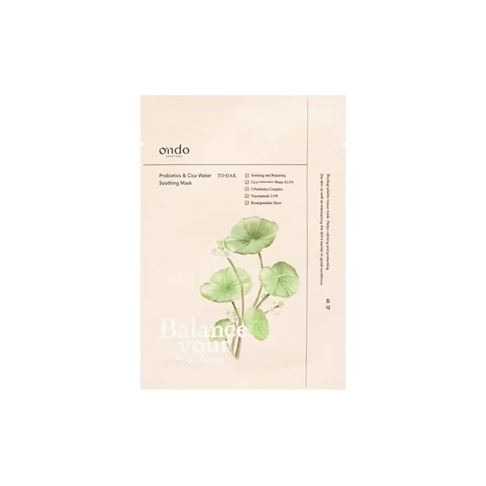 Probiotics & Cica Water Soothing Mask - To Dak