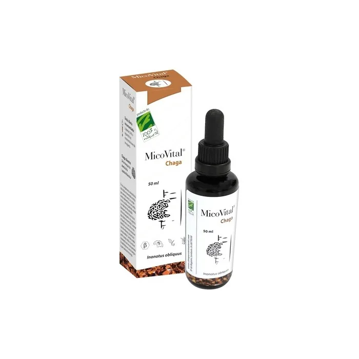 100% Natural Micovital Chaga Liquid 50ml
