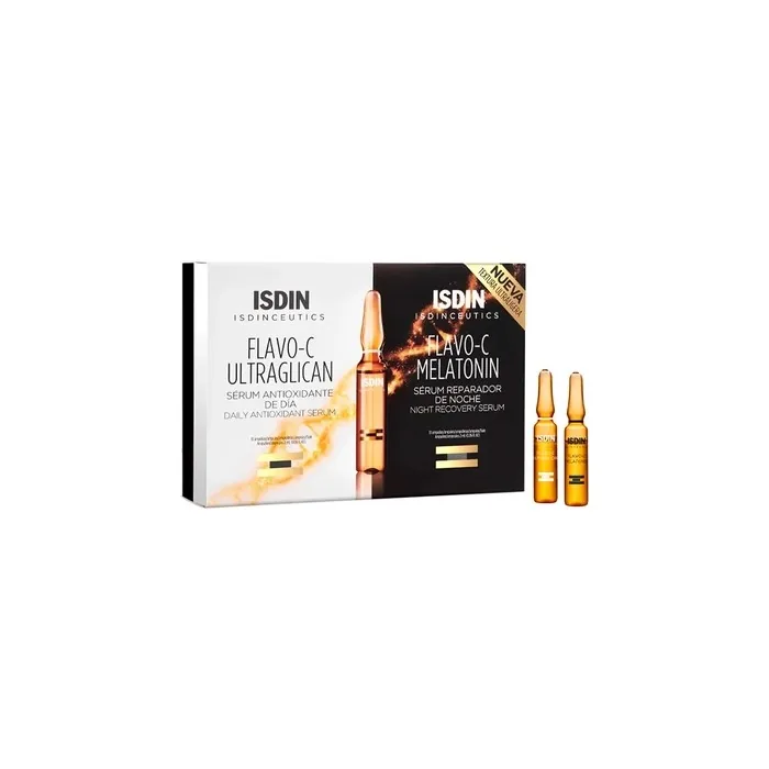 Isdin Isdinceutics Flavoc Melatonin Ultraglican Serum 20 Vials