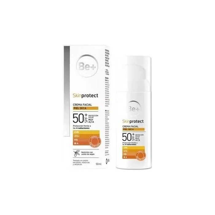 Be+ Skin Protect Dry Skin SPF 50+ 50ml - Pink