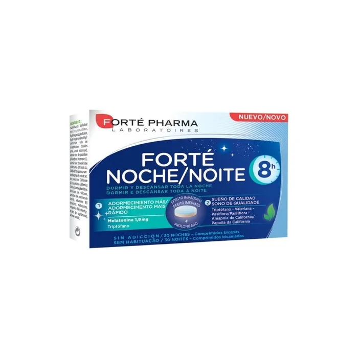 Forte Night 8-Hour Bilayer Supplement 30 Capsules
