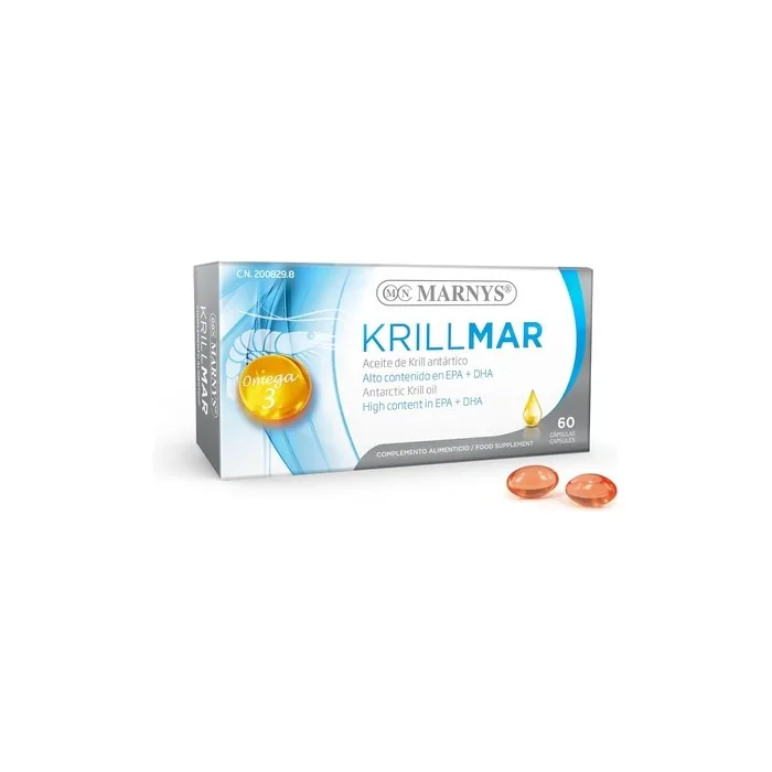 Krillmar Antarctic Krill Oil 60 Capsules