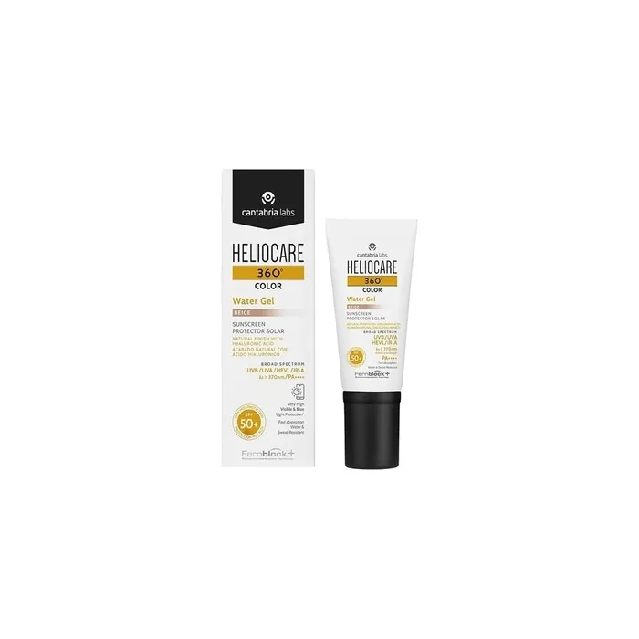 Heliocare Heliocare Water 360 Beige Colour Gel Spf50 50ml