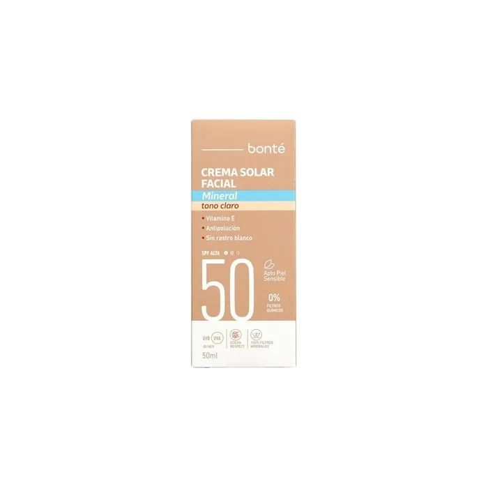 Bonté Mineral Light Sunscreen SPF 50 50ml