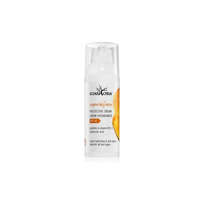 Soaphoria Superdefense Moisturizing And Protective Cream With Peptides Spf 20 50 Ml