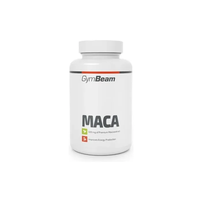 Gymbeam Maca Capsules High Dose 1800mg Per Daily Dose Superfood Adaptogen