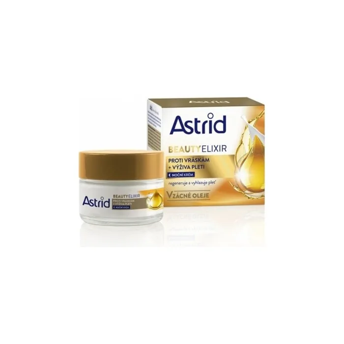 Astrid Nourishing Night Cream Antiwrinkle Beauty Elixir 50 Ml