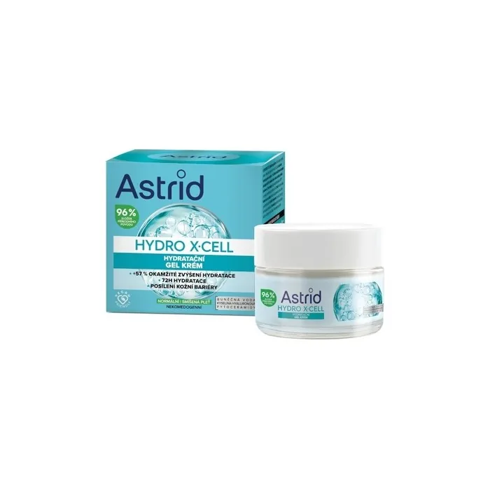 Astrid Hydrating Gel Cream For Normal To Mixed Skin Hydro Xcell 50 Ml
