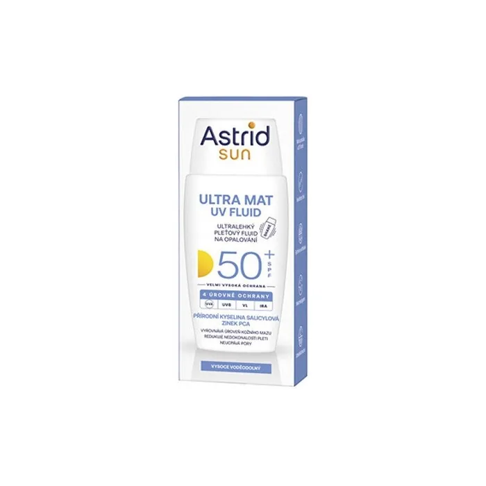 Astrid Sun Ultra Mat UV Fluid SPF 50+ for Oily Skin