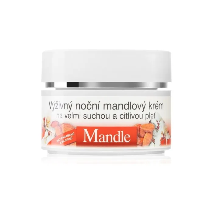 Bione Cosmetics Almonds Night Nourishing Cream 51 Ml For Very Dry And Sensitive Skin