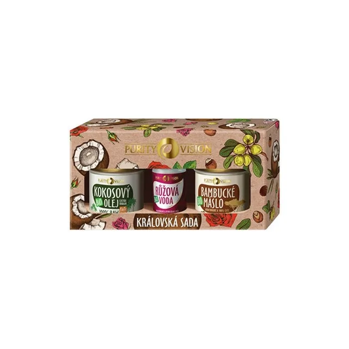 Purity Vision Královská Sada I. Premium Natural Skincare Set