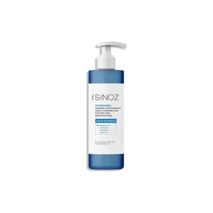 Sinoz Hydrapro Intense Moisturizing Face Cleansing Gel for Dry and Sensitive Skin
