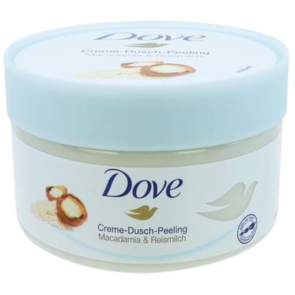 Dove Body Scrub Macadamia e Leite de Arroz 225 ml
