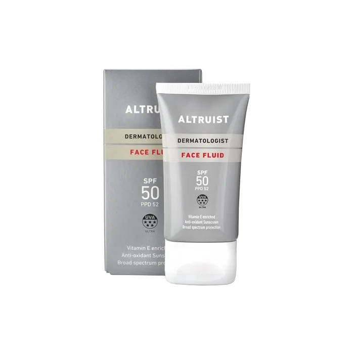 Altruist Dermatologist Sunscreen Fluid SPF Superior 5-Star UVA Face Protection