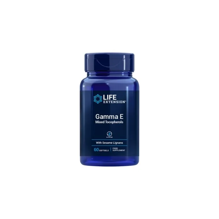 Life Extension Gamma E Mixed Tocopherols 60 Softgels