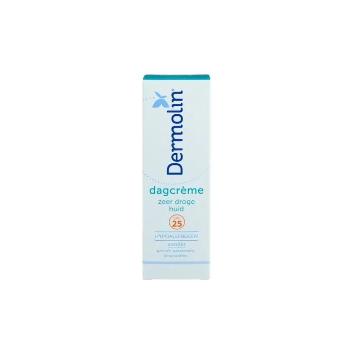 Dermolin Day Cream Very Dry Skin Spf 25 50 Ml - Moisturizing Protection For Dry Skin
